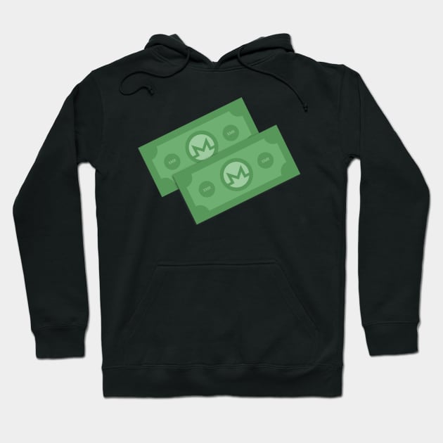 Monero Notes Hoodie by cryptogeek